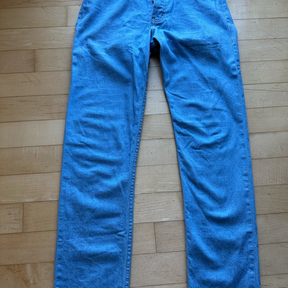Mens Naked Famous Weird Guy In Summer Sky Selvedge (31x30)